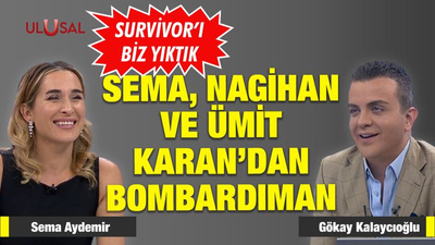 Sema Nagihan ve Ümit Karan'dan bombardıman